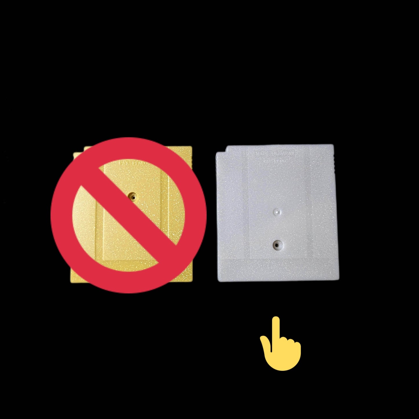 Replacement Cartridge Shells for Gameboy and Gameboy Color Games