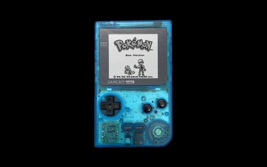 Backlit Gameboy Pocket - Electric Blue